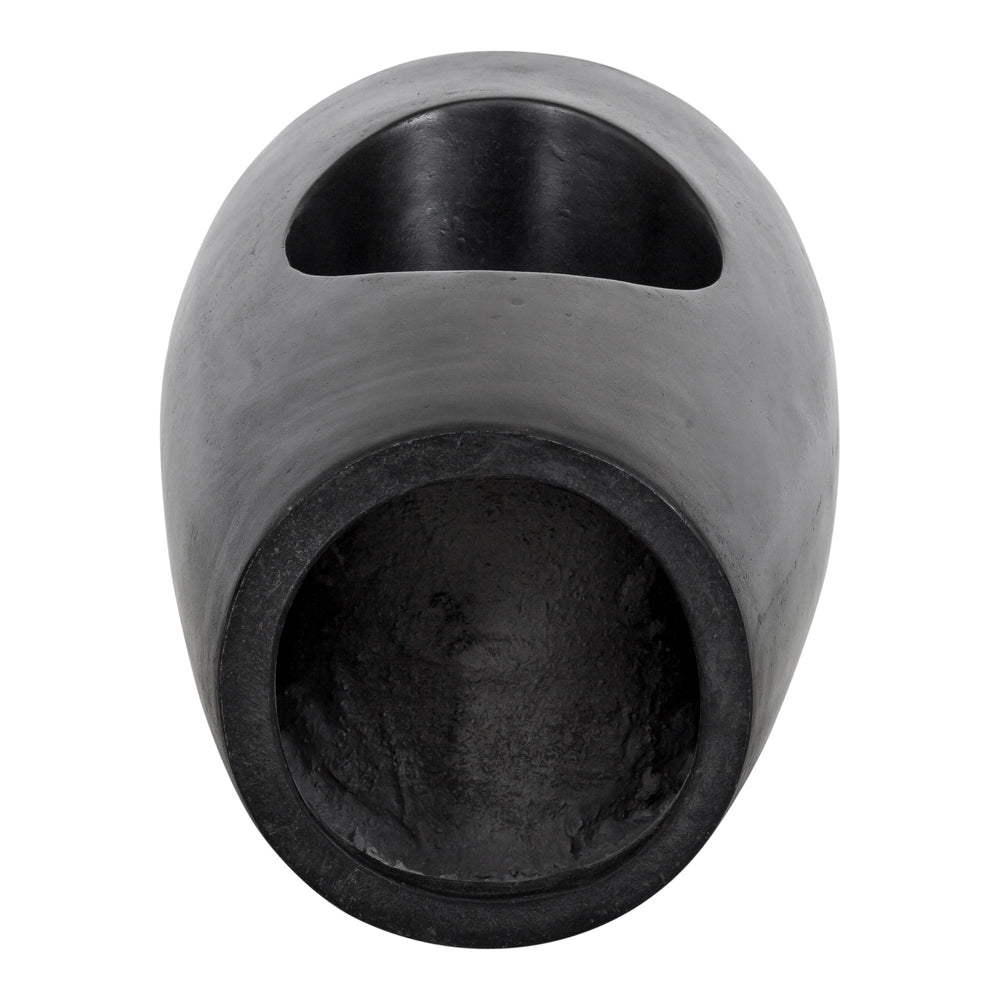 Moe's Aylard Outdoor Stool Black Concrete