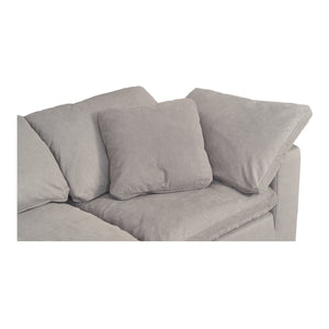 Terra Modular Sofa in Light Grey with Performance Fabric