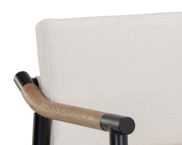 MEADOW COUNTER STOOL - HEATHER IVORY TWEED