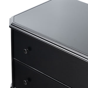 Lendon Nightstand in Black