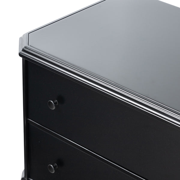 Lendon Nightstand in Black