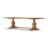 Novell Outdoor Dining Table In 111" In Natural