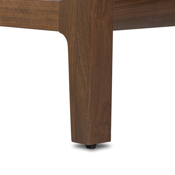 Hawkes Media Console - Dark Walnut Solid