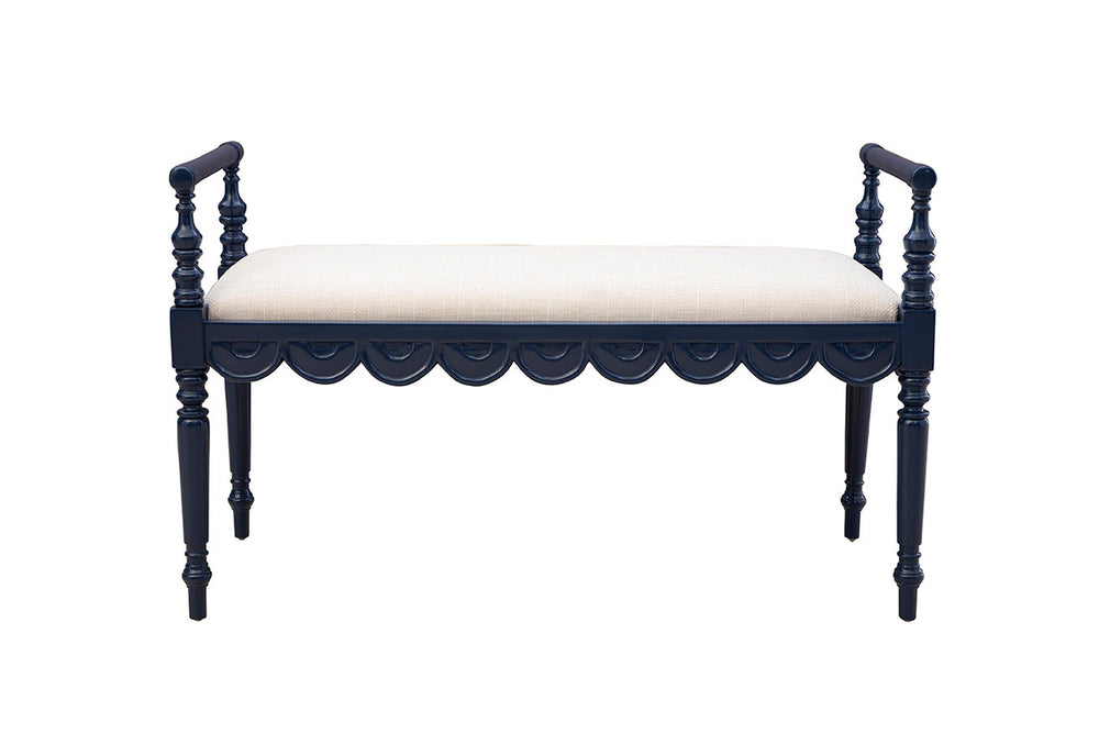 Blue Juliet Bench
