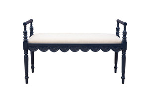 Blue Juliet Bench