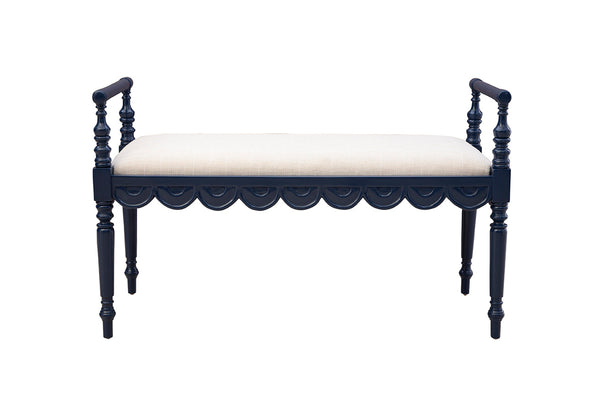 Blue Juliet Bench