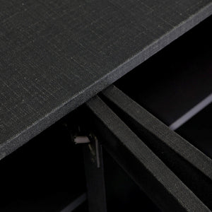 Cressida Sideboard - Black Linen