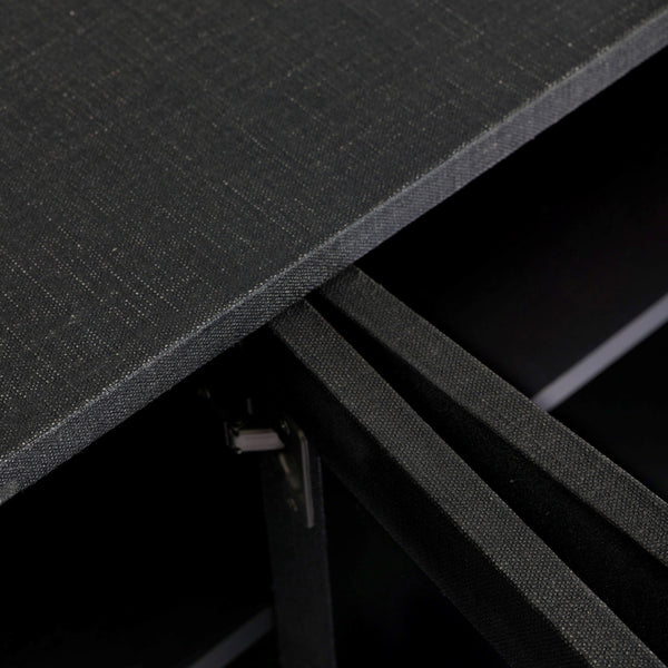 Cressida Sideboard - Black Linen