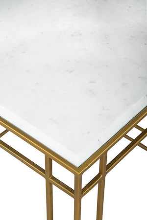 Gold Cubes Side Table