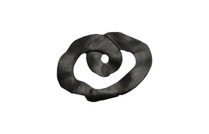 Swirl Wall Tile, Teak Wood, Assorted, Black