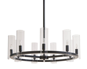 CLARABELLE CHANDELIER - SMALL - BLACK