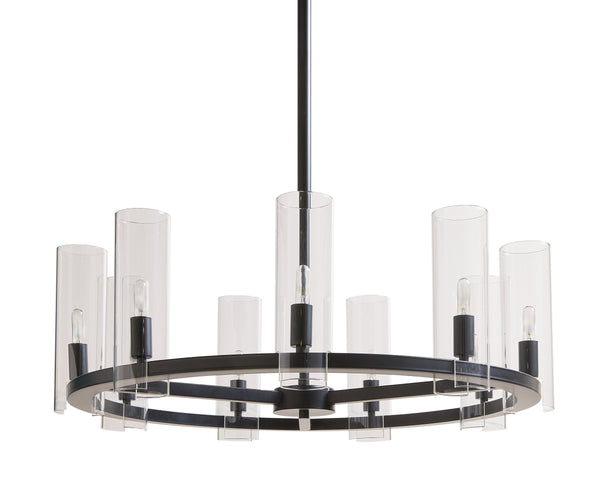 CLARABELLE CHANDELIER - SMALL - BLACK