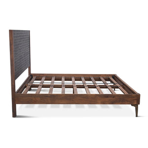 Two Tone King Bed