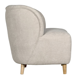 Laffont Chair with Wheat Fabric