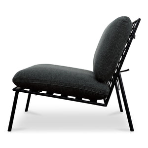 Moe's Salma Outdoor Chair in Grey