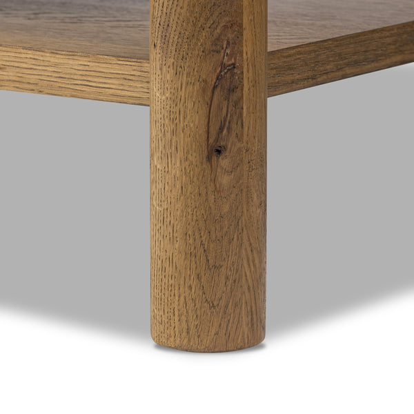 Roark Media Console - Amber Oak Veneer