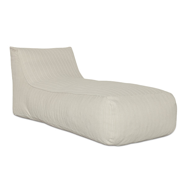 Lirio Outdoor Chaise in Cream Olefin