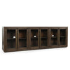 Bradley Solid Wood 6-Drawer Cabinet - Landmark Brown