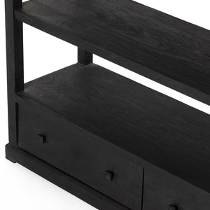 Woodmore Bookcase In Dark Totem