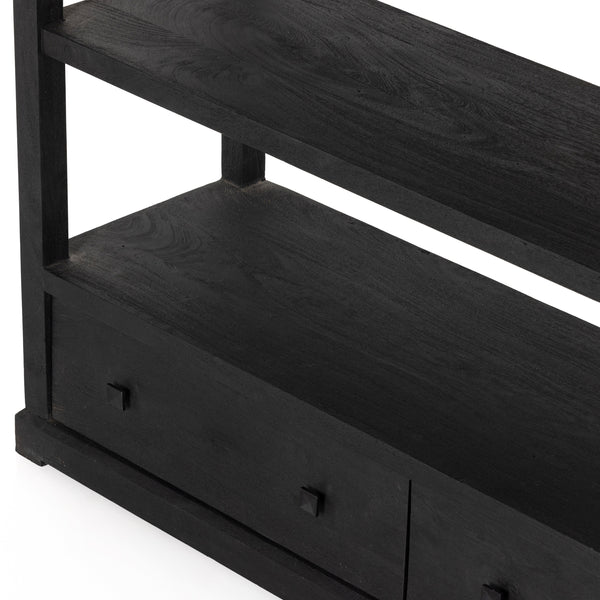 Woodmore Bookcase In Dark Totem