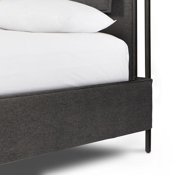 Leigh Canopy Queen Bed - San Remo Ash