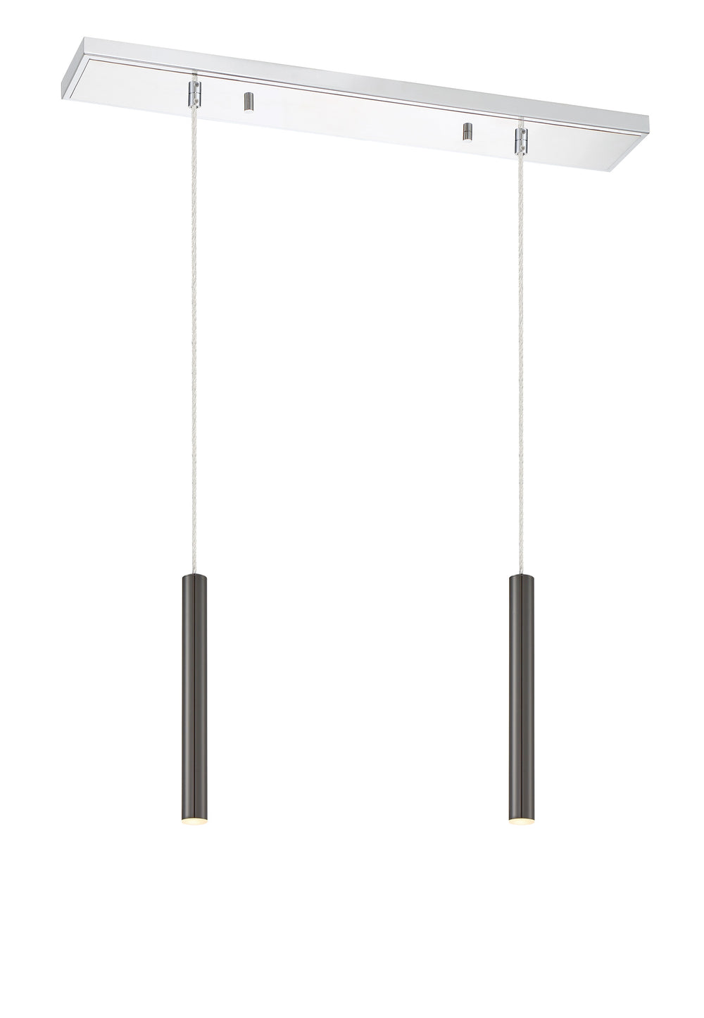 Forest 2 Light Island/Billiard in Chrome Finish