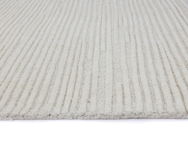 DEVA HAND-WOVEN RUG - IVORY - 10' X 14'