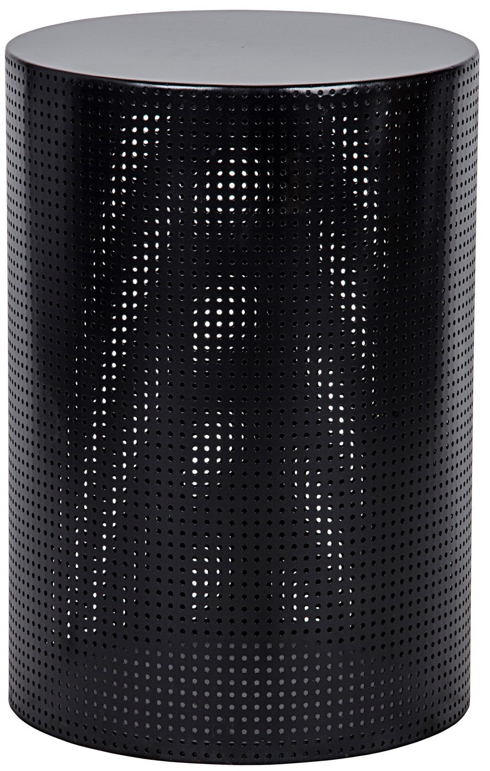 Dixon Side Table, Large, Black Steel