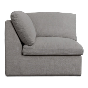 Moe's Miles Outdoor Corner Sofa in Grey