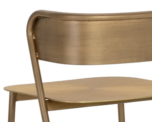 KEANU COUNTER STOOL - ANTIQUE GOLD