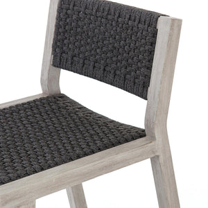 Delano Outdoor Bar Stool-Grey