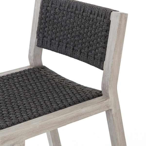 Delano Outdoor Bar Stool-Grey
