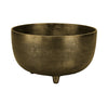 Relic Metal Large Footed Decorative Bowl