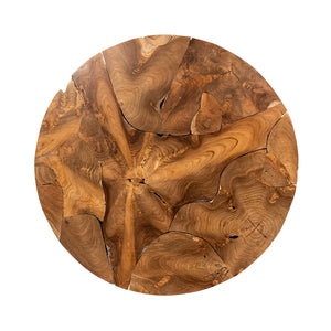 Garford Solid Wood Round Coffee Table - Natural
