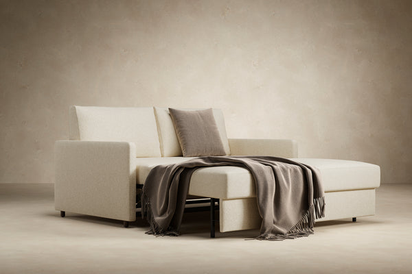 NEAH SLIM SOFA BED W/ARM RESTS, 63"X77"