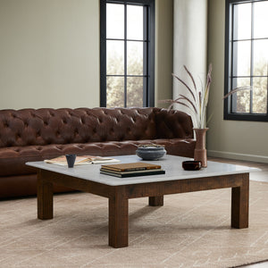 Jessa Coffee Table in Waxed Bleached