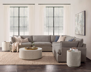 Caplan 5-Piece Modular Sectional Sofa - Elite Charcoal