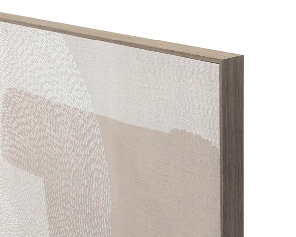 SMOOTH OPERATOR - 72" X 48" - LIGHT BROWN FLOATER FRAME