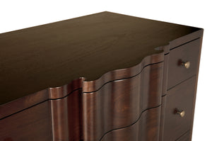 Kiss Dresser, Hand Rubbed Brown