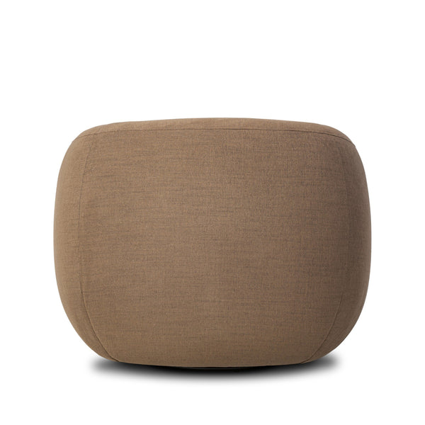 Channing Swivel Chair - Crypton Nomad Mushroom