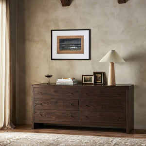 Torrington 6 Drawer Dresser In Umber Oak