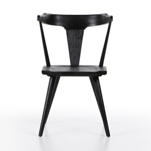 Ripley Dining Chair In Black Oak