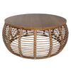 Iris Rattan Coffee Table In Honey