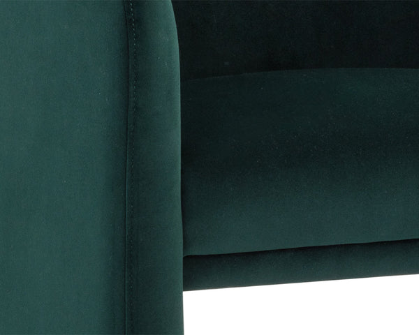 JAIME DINING ARMCHAIR - MEG DARK EMERALD