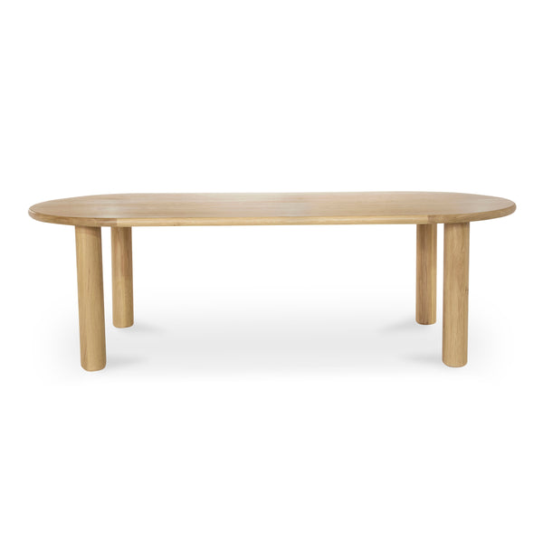 Moe's Milo Large Dining Table in Oak Finish