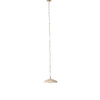 Organic Ceramic Pendant In Sand Porcelain