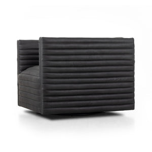 Padma Swivel Chair - Eucapel Black