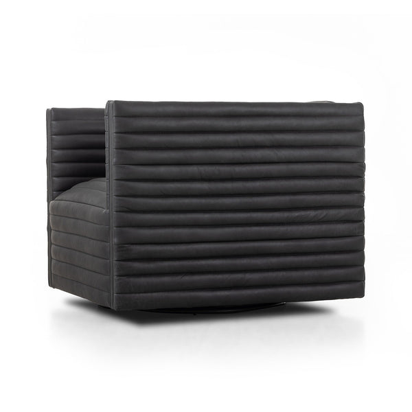 Padma Swivel Chair - Eucapel Black