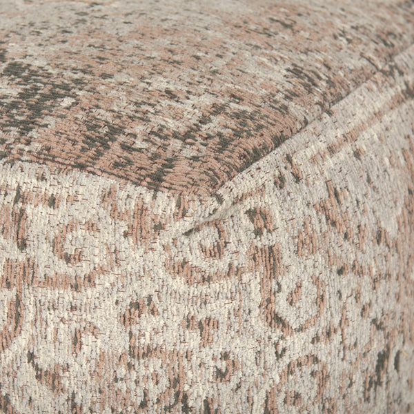 Khloe Small Taupe Pouf
