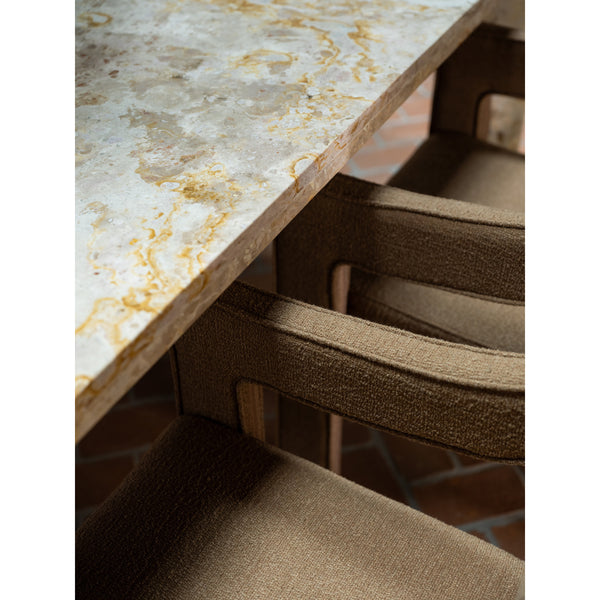 Moe's Segment Dining Table in Panther Stone Beige